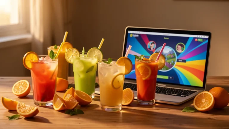 Cocktails simples pour vos soirées de jeux en ligne